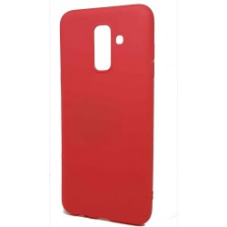 Kryt Soft Magnet pre Samsung A600 Galay A6 (2018) červený.