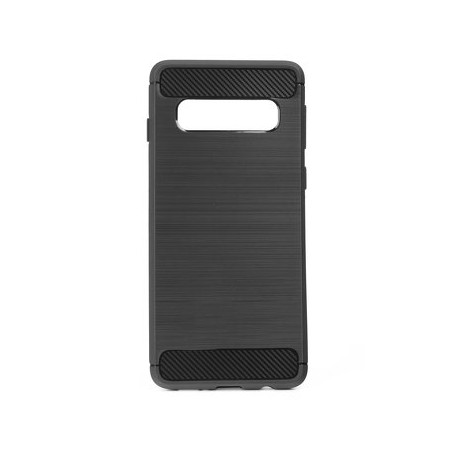 Kryt Carbon pre Samsung Galaxy S10 čierny.
