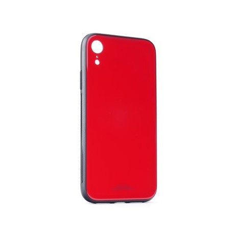 Kryt Glass pre iPhone XR (6.1") červený.