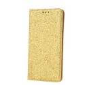 Puzdro Glitter pre Motorola Moto G6 Plus zlaté.