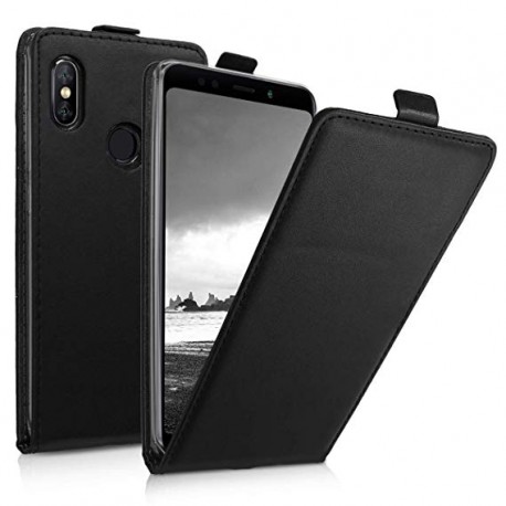 Puzdro Flip Vertical pre Xiaomi Mi 8 čierne.