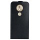Puzdro Flip Vertical pre Motorola Moto G7/G7 Plus čierne.