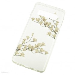 Kryt Floral pre Samsung Galaxy S10 Plus Magnolia.