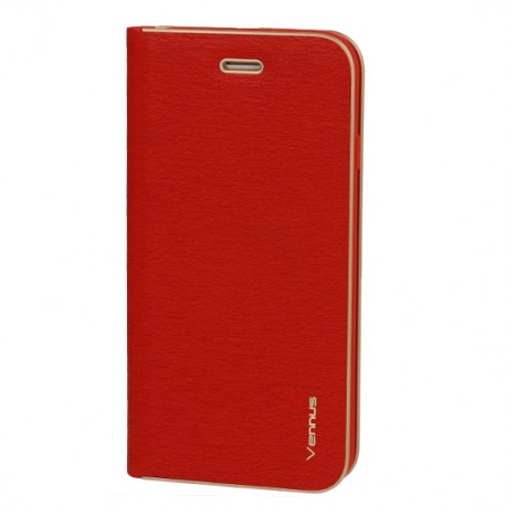 Puzdro Vennus s rámom pre Samsung N975 Galaxy Note 10 Plus červené.
