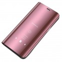 Puzdro Clear View pre Samsung Galaxy A51 ružové.