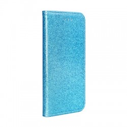 Puzdro Glitter pre Samsung Galaxy A70/A70s modré.