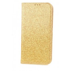 Puzdro Glitter pre Huawei Y5 2019 zlaté.