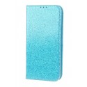 Puzdro Glitter pre Xiaomi Redmi Note 5/ Note 5 Pro modré.