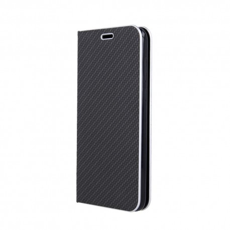 Puzdro Carbon s rámom pre Samsung Galaxy A20/A30 čierne.