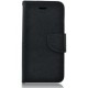 Puzdro Fancy pre Motorola Moto E6s čierne.