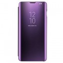 Puzdro Clear View pre Samsung Galaxy S10 Lite fialové.