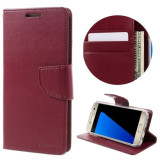 Puzdro Mercury Bravo pre iPhone 11 Pro Max (6.5") bordové.