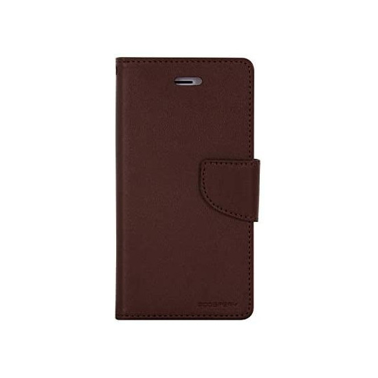 Puzdro Mercury Bravo pre iPhone 11 Pro Max (6.5") hnedé.