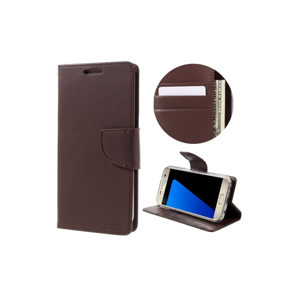 Puzdro Mercury Bravo pre iPhone 11 Pro Max (6.5") hnedé.