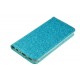Puzdro Glitter pre Huawei Y6P modré.