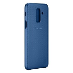 Púzdro Samsung Wallet Cover pre Samsung Galaxy A6 Plus (2018) A605 modré (EF-WA605CLEGWW).