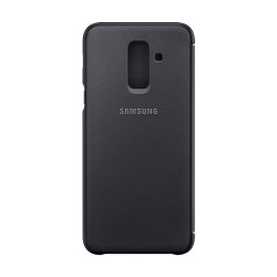 Púzdro Samsung Wallet Cover pre Samsung Galaxy A6 Plus (2018) A605 čierne (EF-WA605CBEGWW).