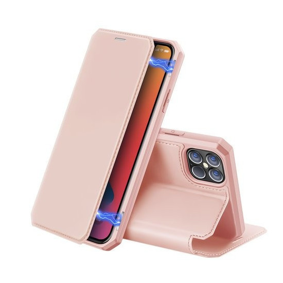 Puzdro Dux Ducis Skin X pre iPhone 12Pro Max (6.7") ružové.