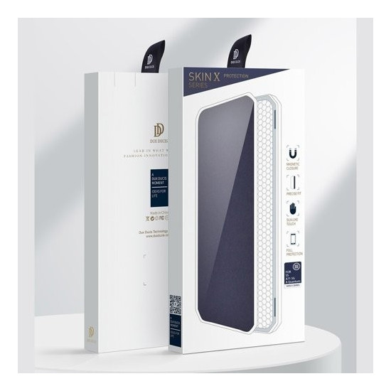 Puzdro Dux Ducis Skin X pre iPhone 12Pro Max (6.7") čierne.