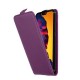 Puzdro Flip Vertical pre Huawei P8 fialové.