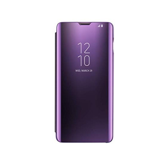 Puzdro Clear View pre iPhone 11Pro Max fialové.