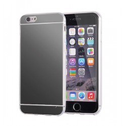 Kryt zrkadlový pre iPhone 6/6S 4,7" sivý.
