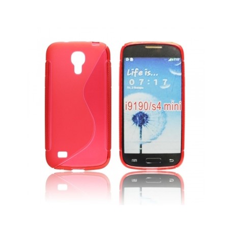 Kryt S-Line pre Samsung i9190 Galaxy S4 mini ružový.