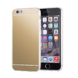 Kryt zrkadlový pre iPhone 6/6S 4,7" zlatý.