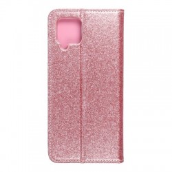 Puzdro Shining pre Samsung Galaxy A42 5G ružové.