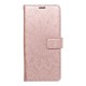 Puzdro Mezzo pre iPhone 12 mini ružovo-zlaté vzor mandaly.