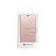 Puzdro Mezzo pre iPhone 12 mini ružovo-zlaté vzor mandaly.