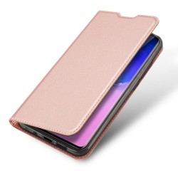 Puzdro Dux Ducis Pro Skin pre Samsung Galaxy S20 Ultra ružovo-zlaté.