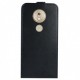 Puzdro Flip Vertical pre Motorola Moto G7 Play čierne.