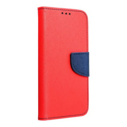 Puzdro Fancy pre Samsung Galaxy A8 Plus 2018 červeno-modré.
