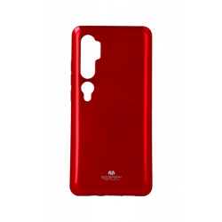 Kryt Merkury jelly pre Xiaomi Mi Note 10 Lite červený.