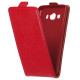 Puzdro Flip Vertical pre Samsung G357FZ Galaxy Ace 4 červené.