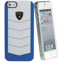 Kryt Lamborghini pre iPhone 5/5s bielo-modrý (LCCIP505A).