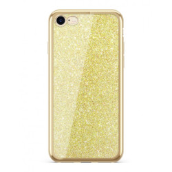 Kryt Elektro Glitter pre iPhone 7/8 (4,7") zlatý.