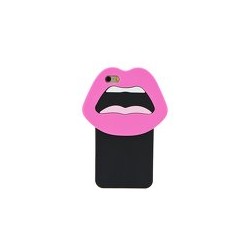 Kryt 3D pre iPhone 5/5s vzor ústa.