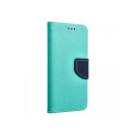 Puzdro Fancy pre HTC 825 Desire mätovo-modré.