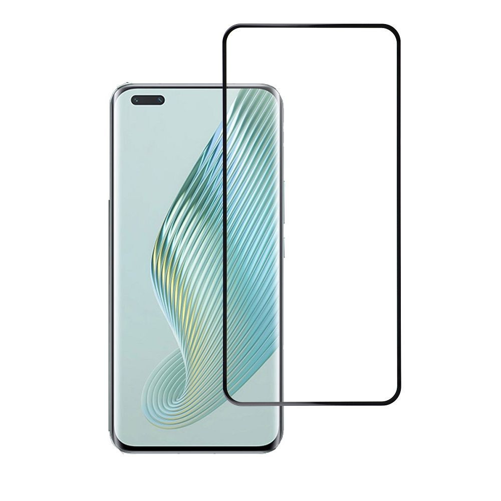 Tvrdené sklo Blue Star 5D  pre iPhone 15 (6.1") s čiernym okrajon.