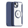 Puzdro Dux Ducis Skin X Pro pre iPhone 15 (6.1") modré.