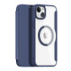 Puzdro Dux Ducis Skin X Pro pre iPhone 14 Pro (6.1") modré.