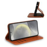 Puzdro Wonder Prime pre Samsung Galaxy A35 5G hnedé.