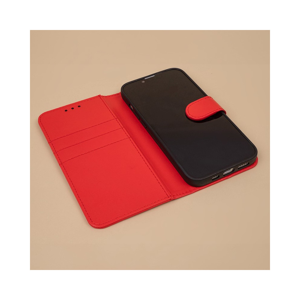 Puzdro Smart Classic pre Honor Magic 6 Lite červené.