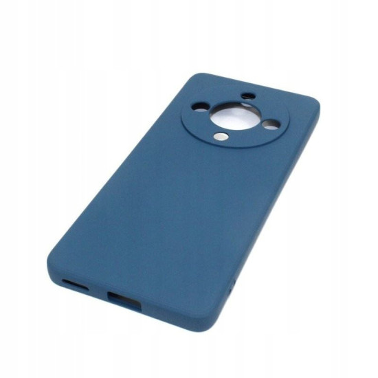Kryt silikónový pre Honor Magic 6 Lite tmavomodrý.