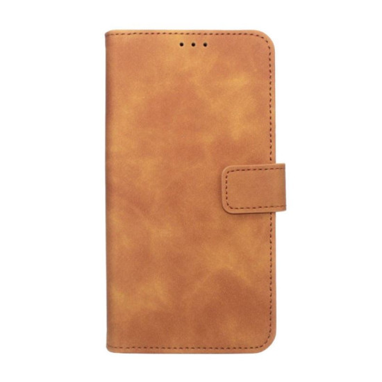 Puzdro Tender pre Samsung Galaxy S25 hnedé.