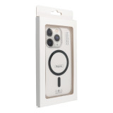 Kryt Drop Glue Colorful Ring Mag Cover s MagSafe pre iPhone 12 Pro Max čierny.