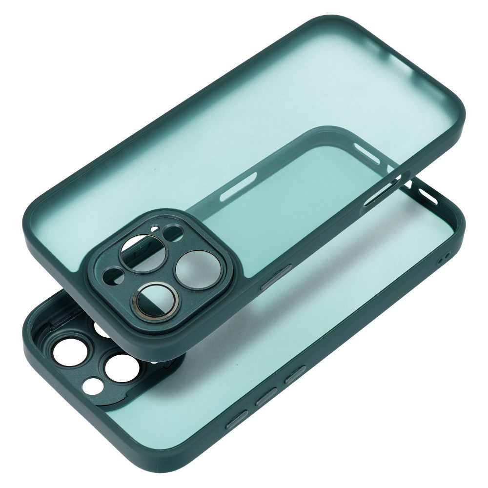 Kryt Variete pre iPhone 16 Pro Max tmavozelený.