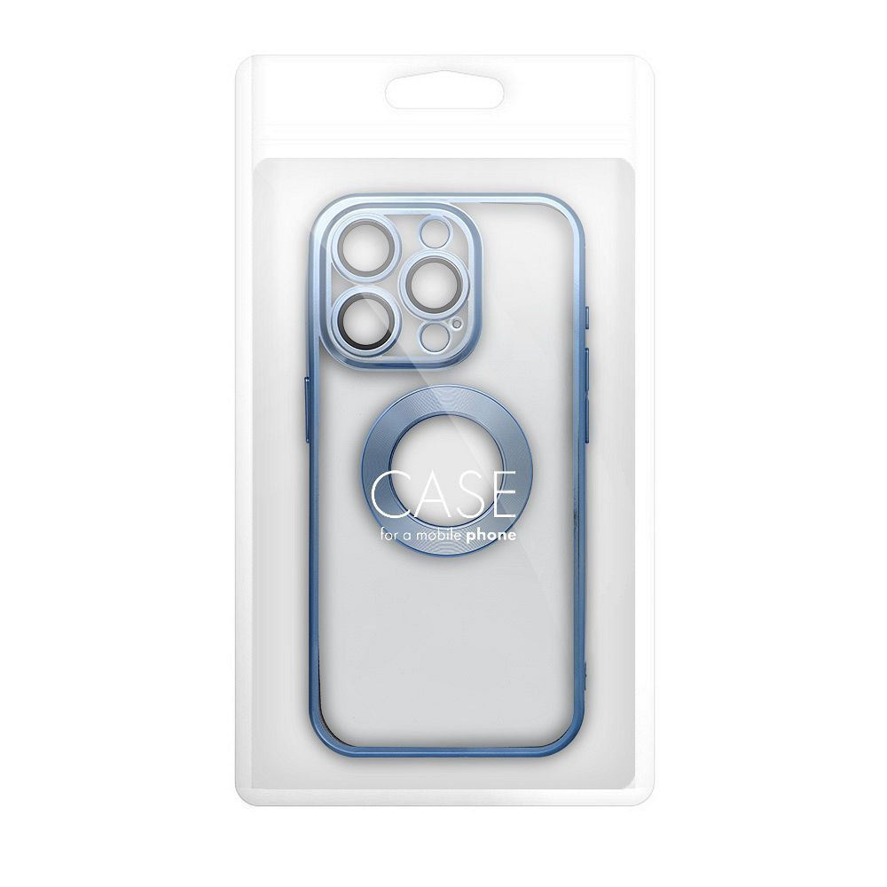 Kryt Glam pre iPhone 17 modrý.